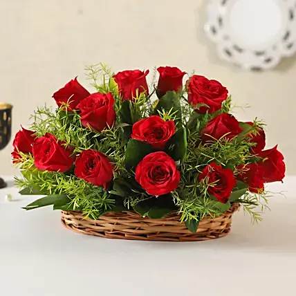 15 Red Roses Arrangement - Luv Flower & Cake