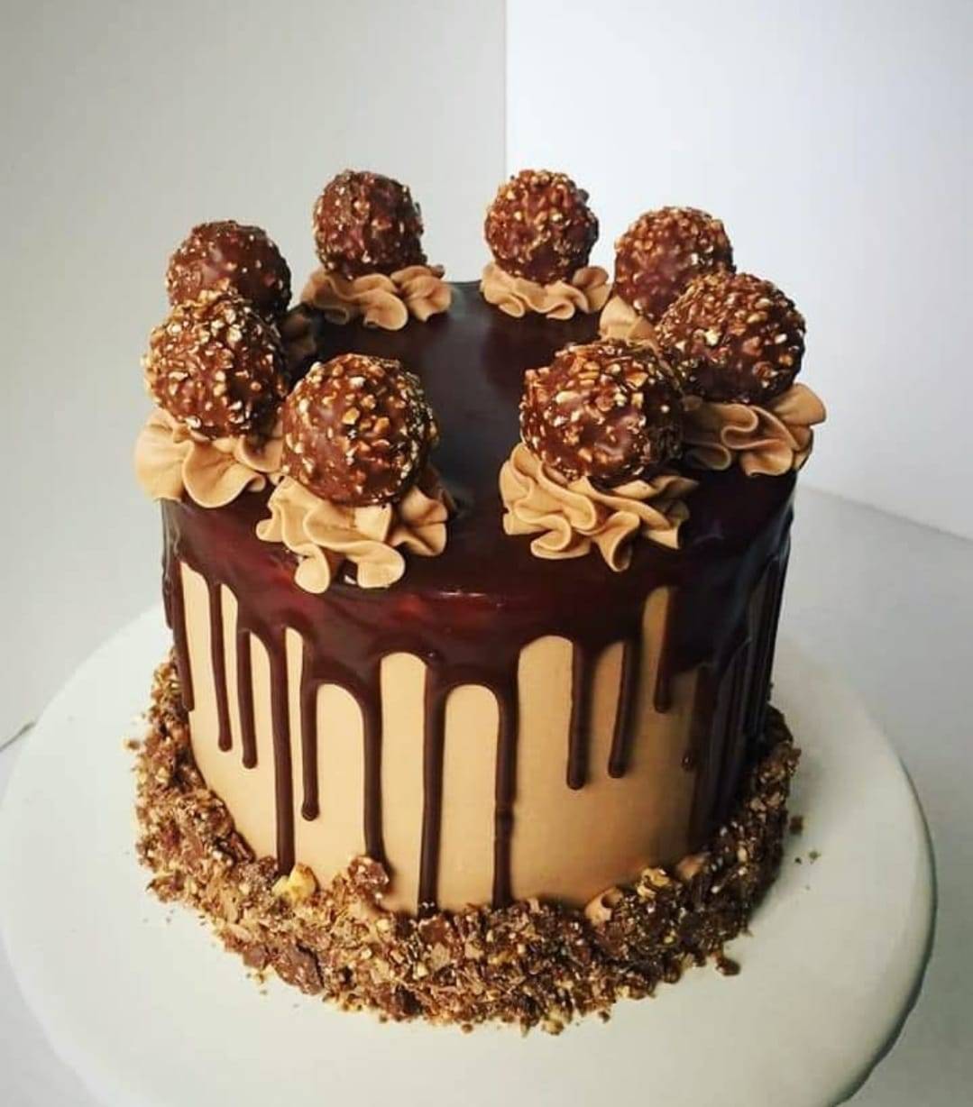 Ferrero Rocher Cake - Liv for Cake