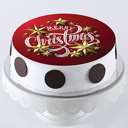Traditional Christmas Cake Stock Photo - Download Image Now - Christmas Cake,  Decoration, White Color - iStock