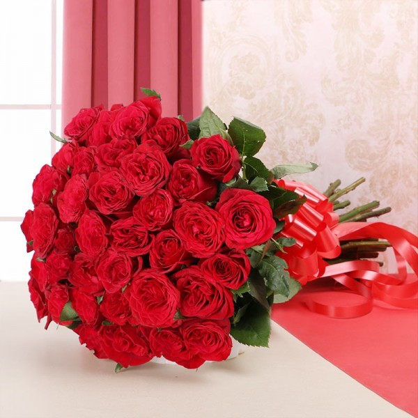40 Red Roses - Luv Flower & Cake