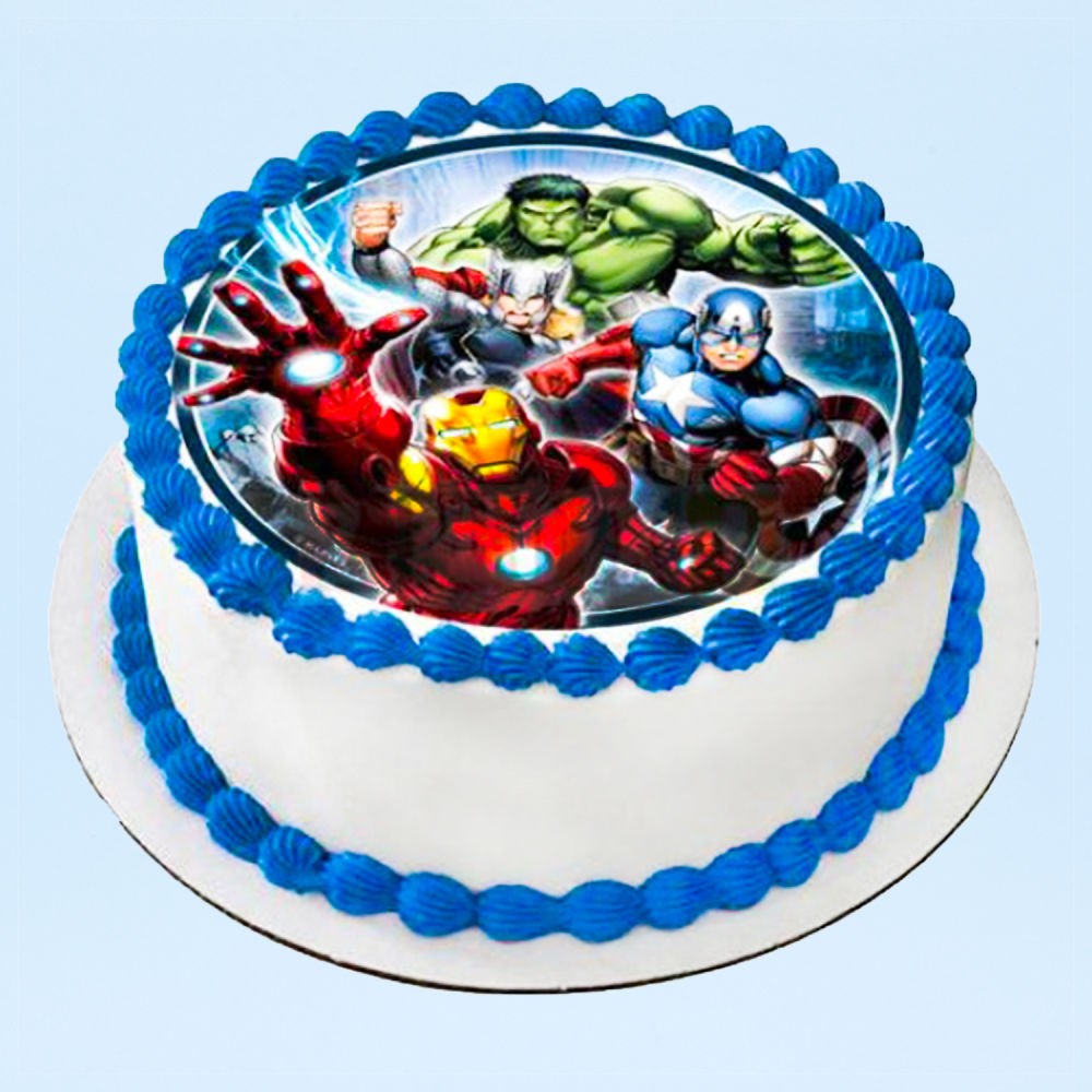 Avengers Cake - Bring Out The Cake