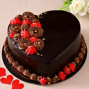 Valentine's Day Chocolate Cake