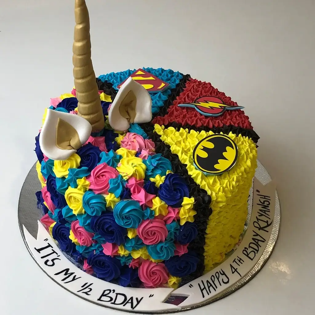 Batman Theme Cake Tutorials