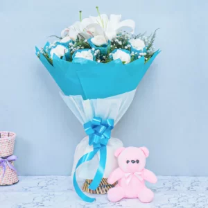 Flowers and Teddies