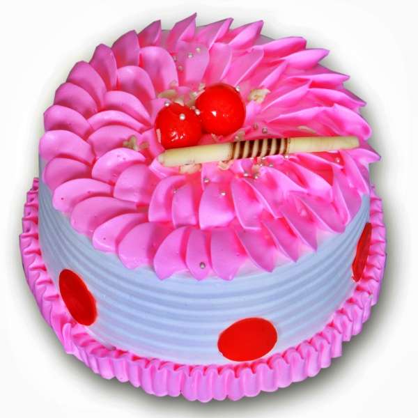 Delicious Strawberry Cake Luv Flower And Cake 