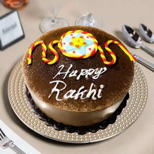 rakhi with cake