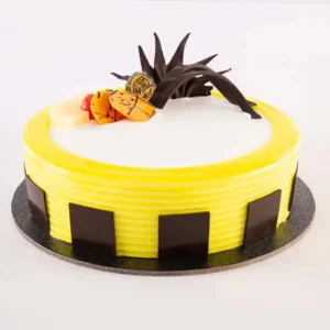 Delicious Round Pineapple Cake