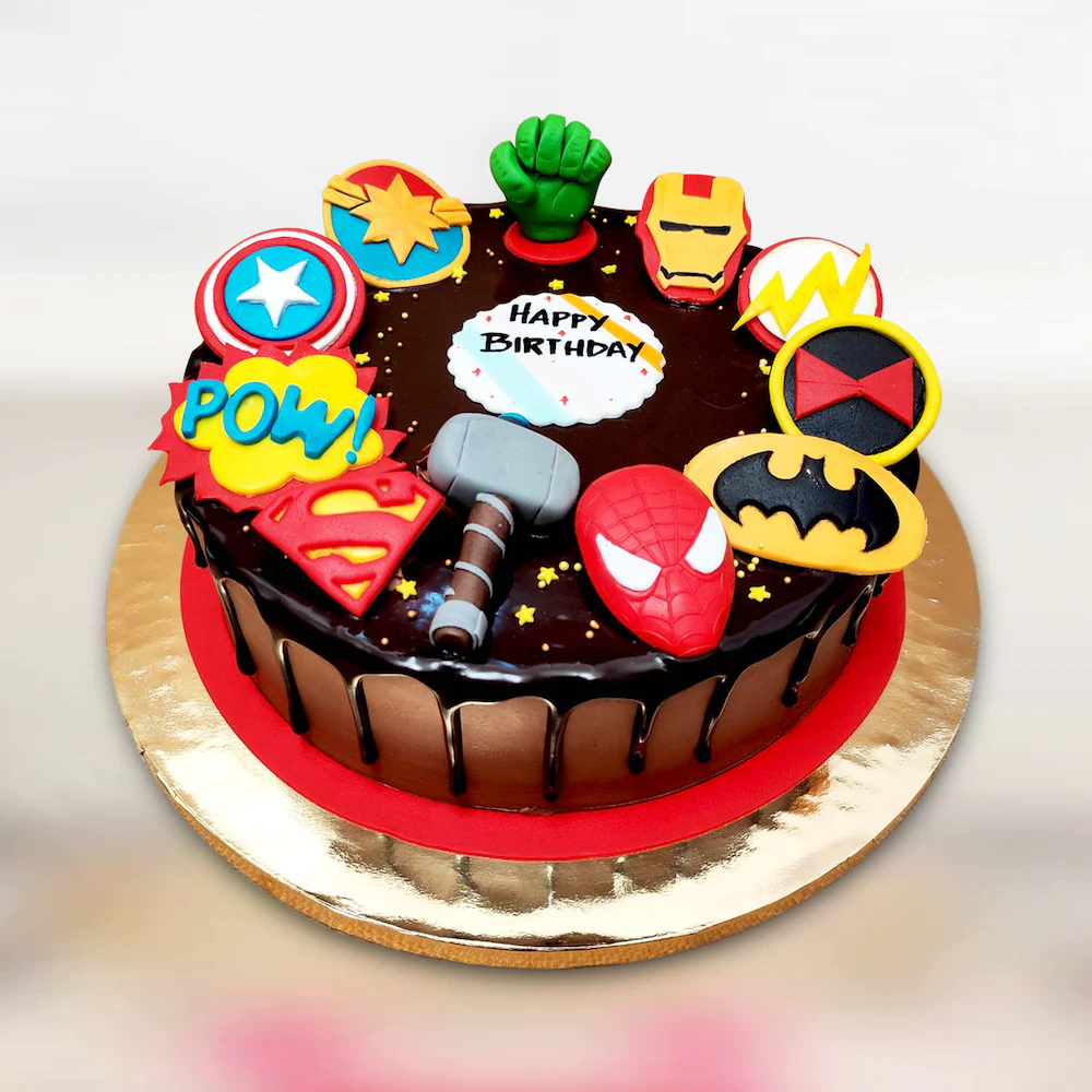 Marvel Avengers 1/2 sheet 4th birthday cake. | Superhero birthday party,  Avenger birthday party, Avengers birthday