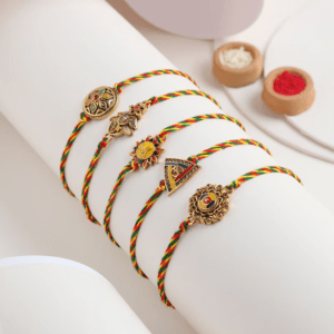 Colorful Unity Rakhi Set