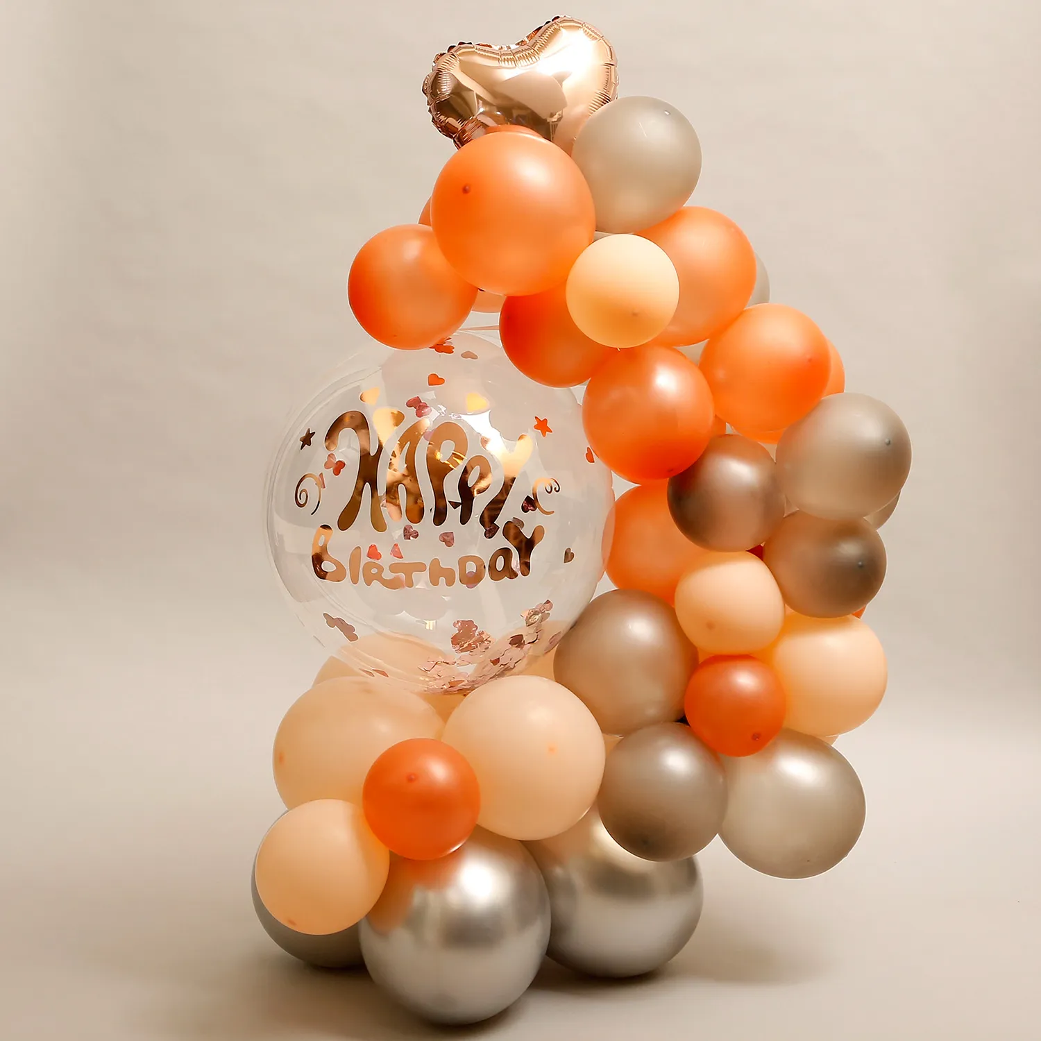 Gold Birthday Balloon Bouquet - Image 2