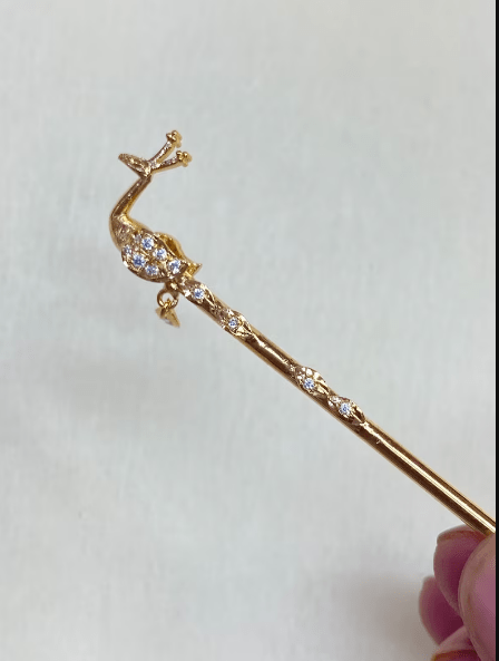 Laddu Gopal Bansuri, God Krishna Bansuri, Krishna Flute, Laddu Gopal Flute accessories, God Accessories - Image 2