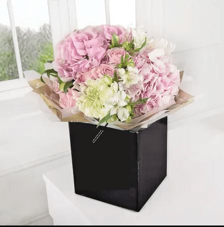 Luxury Hydrangea and Disbuds Hand Tied - Image 2