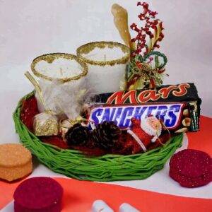 Decoration N Choco Basket For Christmas