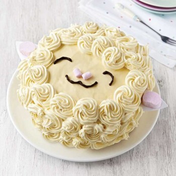 Sheep Shape Cake