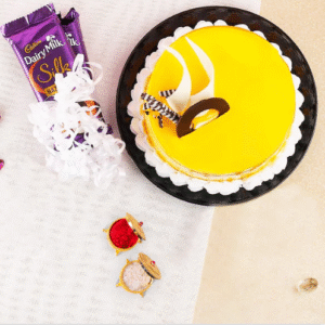 Mango Cake and Dairy Milk