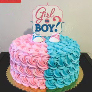 Girl or Boy Baby Shower Cake