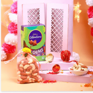 Nutty and Chocolatey Delights Bhaidooj Hamper