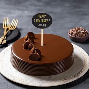 Choco Truffle Birthday Cake