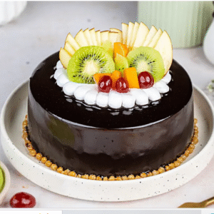 Fruit Chocolate Cake Half kg