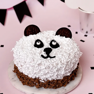 Cute Panda Chocolate Cake Half Kg