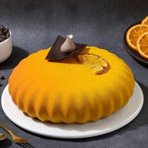 Midnight Citrus Mousse Cake