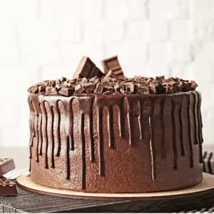 Rich Chocolate Cream Cake Half Kg