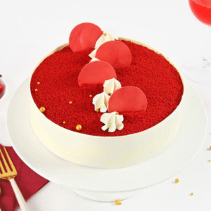 Red Velvet Romance Cake