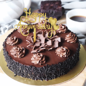 Truffle Delight Anniversary Cake