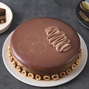 Hazelnut Mousse Cake