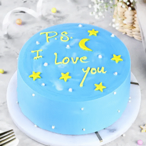 I Love You Chocolate Cake- Half Kg