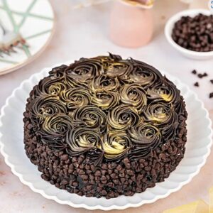 Premium Truffle Designer Cake- Half Kg Eggless