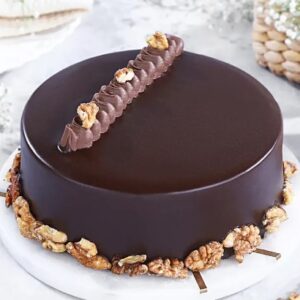 Walnut Chocolate Bliss Cake- Half Kg