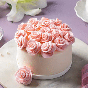 Decadent Floral Chocolate Cake 1 Kg