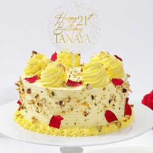 Rasmalai Indulgence Personalized Birthday Cake (450 g)