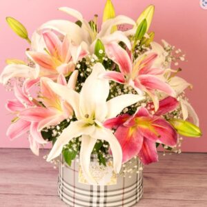 Oriental Lilies Box