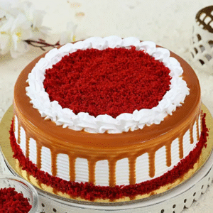 Scrumptious Red Velvet Cake Half Kg
