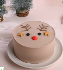 Reindeer Chocolate Mini Cake 300gm