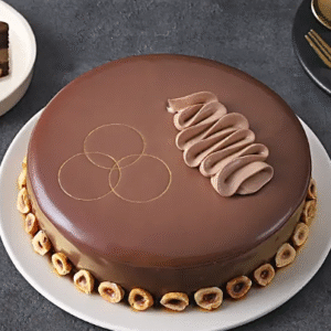 Hazelnut Mousse Cake