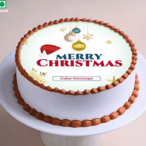 Merry Christmas Party Cake
