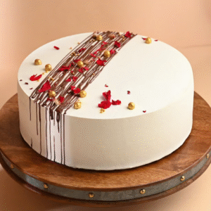 Captivating Vanilla Cream Cake