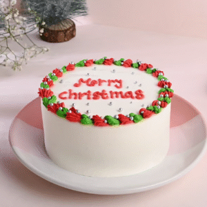 Merry Christmas Mini Chocolate Cake