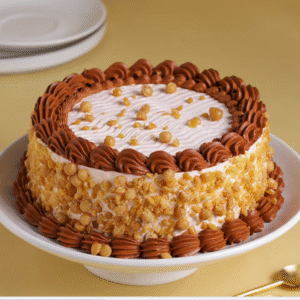 Classic Butterscotch Crunch Cake
