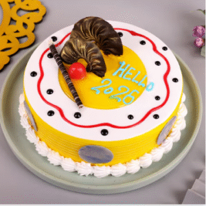 Pineapple New Year Cake