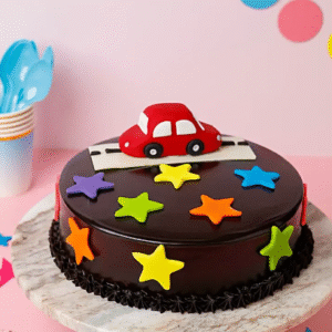Kids Special Car Theme Cake 1 Kg