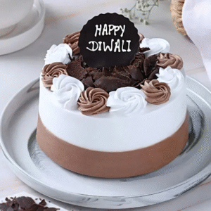 Black Forest Eggless Bento Cake For Diwali