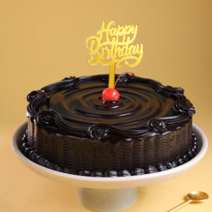 Choco Truffle Birthday Cake