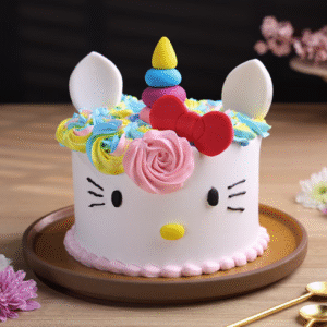 Unicorn Kitty Magic Cake