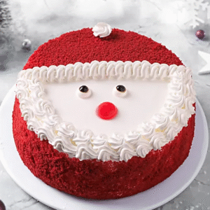 Santa Sweet Surprise Red Velvet Cake Half Kg