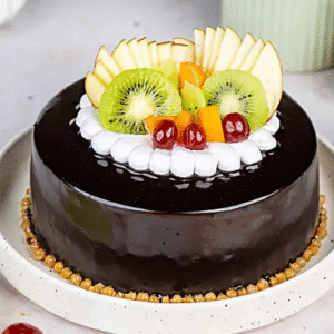 Fruit Chocolate Cake Half kg
