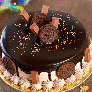 Choco Oreo Bunny Cake- Half Kg